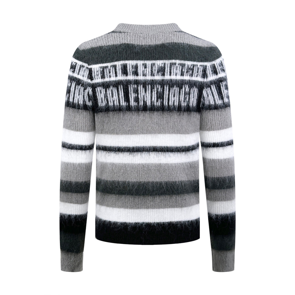 2026 new model Balen logo letter stripe sweater (AA1024-B40)