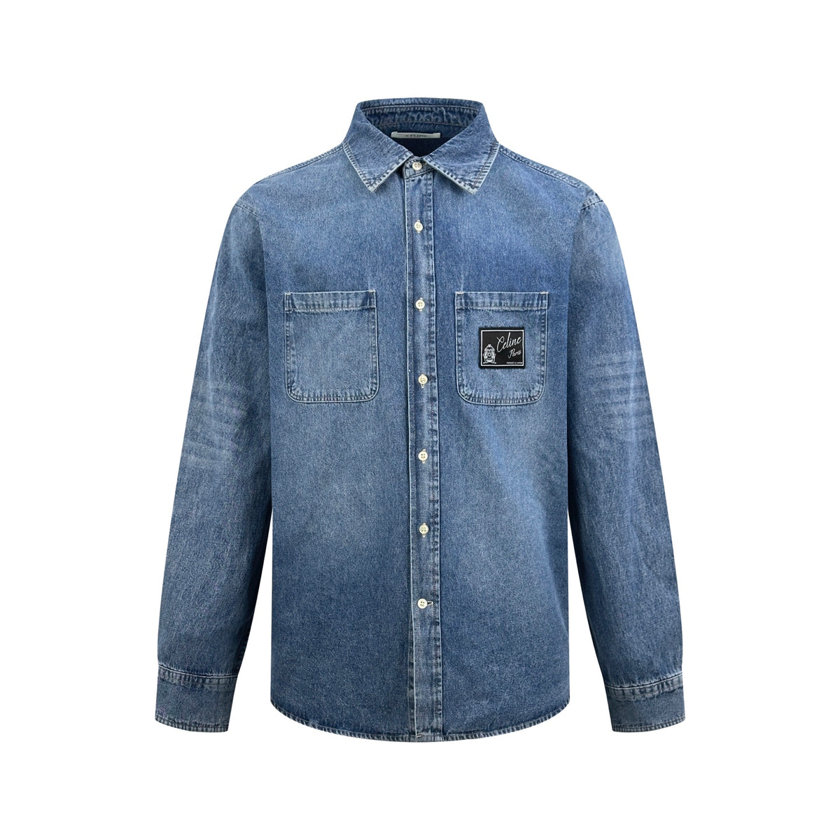 2026 new model Ce label-attached denim shirt (BB4019-B35)