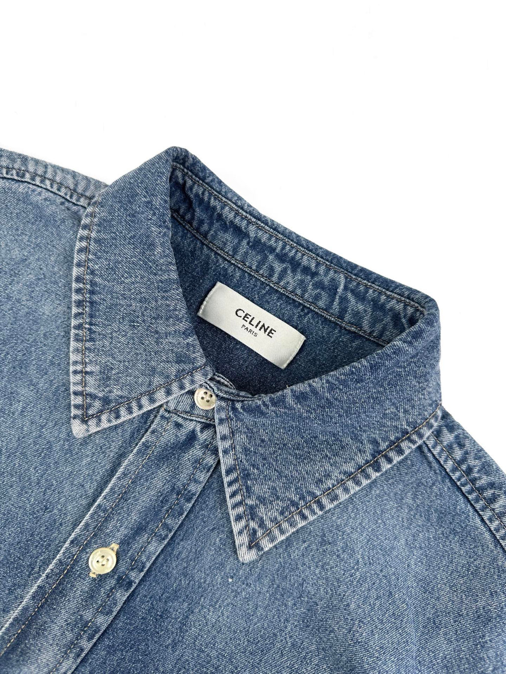 2026 new model Ce label-attached denim shirt (BB4019-B35)
