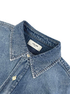2026 new model Ce label-attached denim shirt (BB4019-B35)