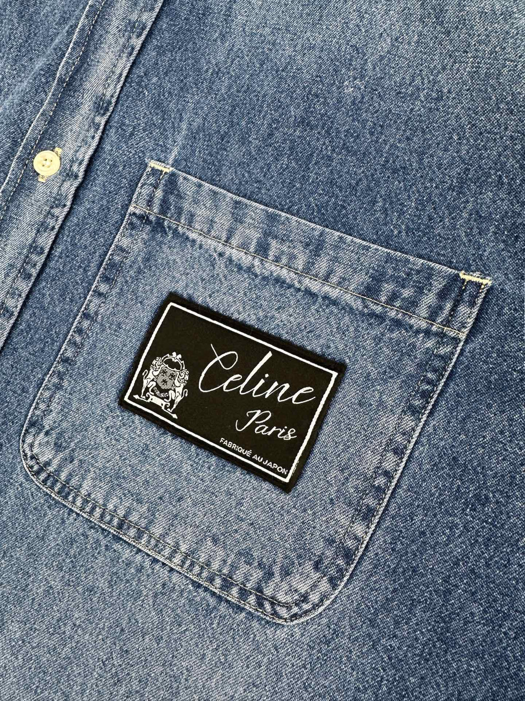 2026 new model Ce label-attached denim shirt (BB4019-B35)