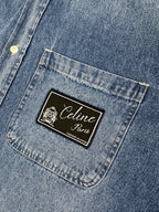 2026 new model Ce label-attached denim shirt (BB4019-B35)