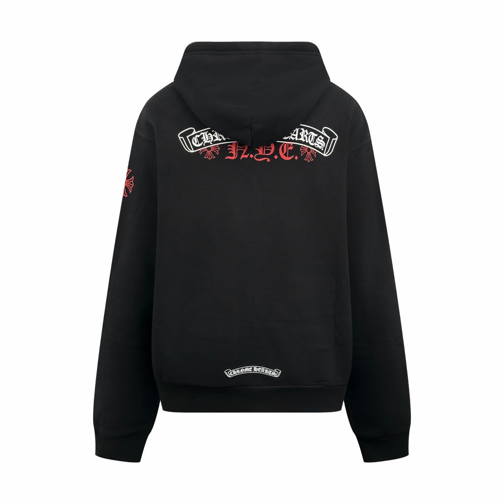 2026 Women's CH Letter Print Zip-Up Coat (DD187)