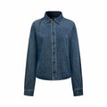 2026 Women's Saint L Embroidered Denim Shirt (EE444)