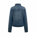 2026 Women's Saint L Embroidered Denim Shirt (EE444)