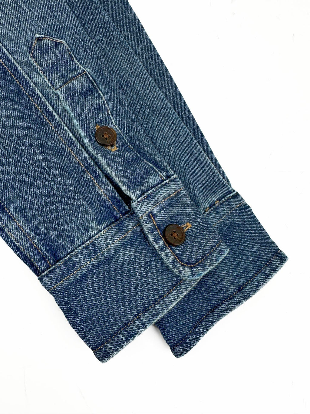 2026 Women's Saint L Embroidered Denim Shirt (EE444)