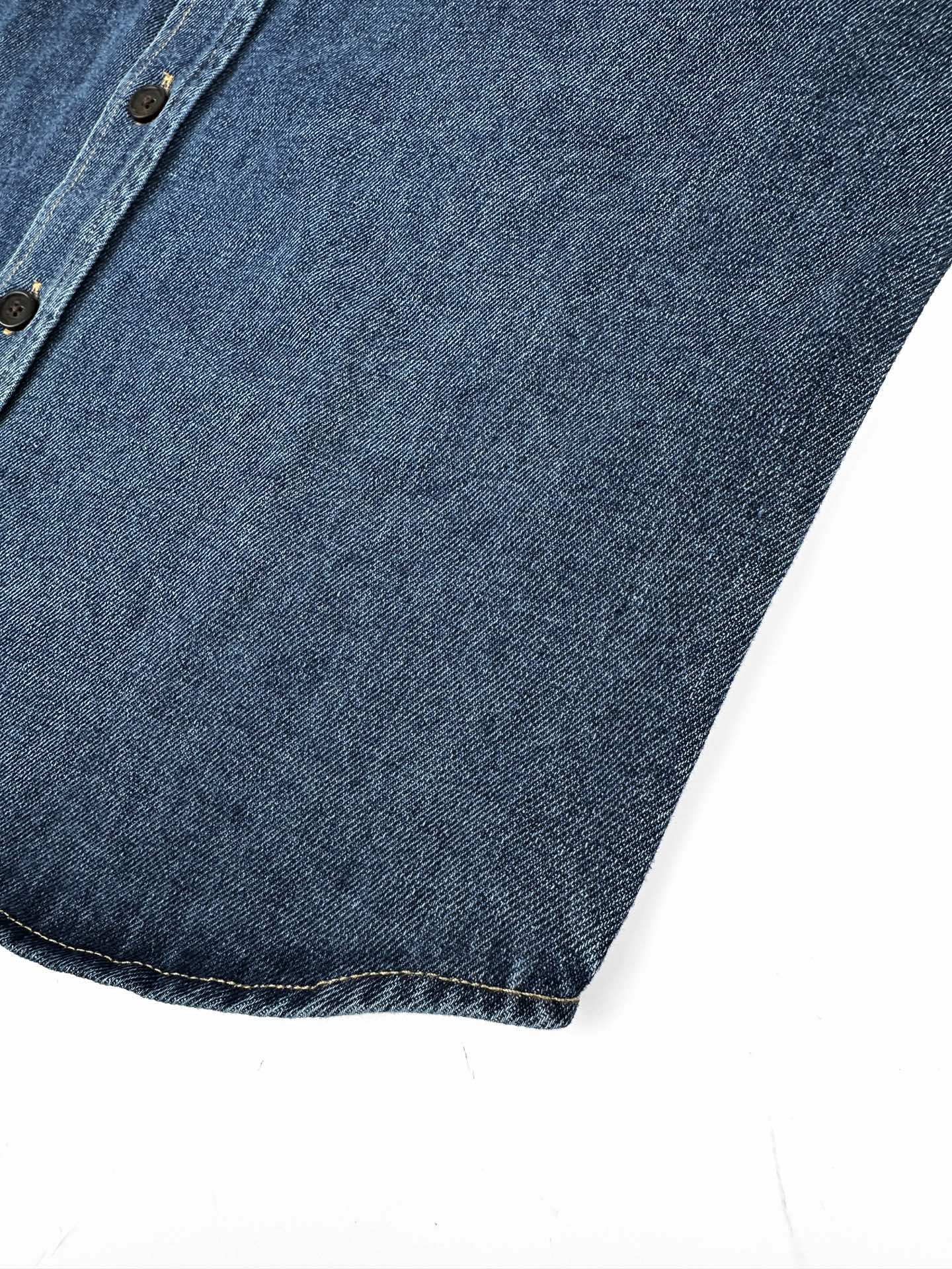 2026 Women's Saint L Embroidered Denim Shirt (EE444)