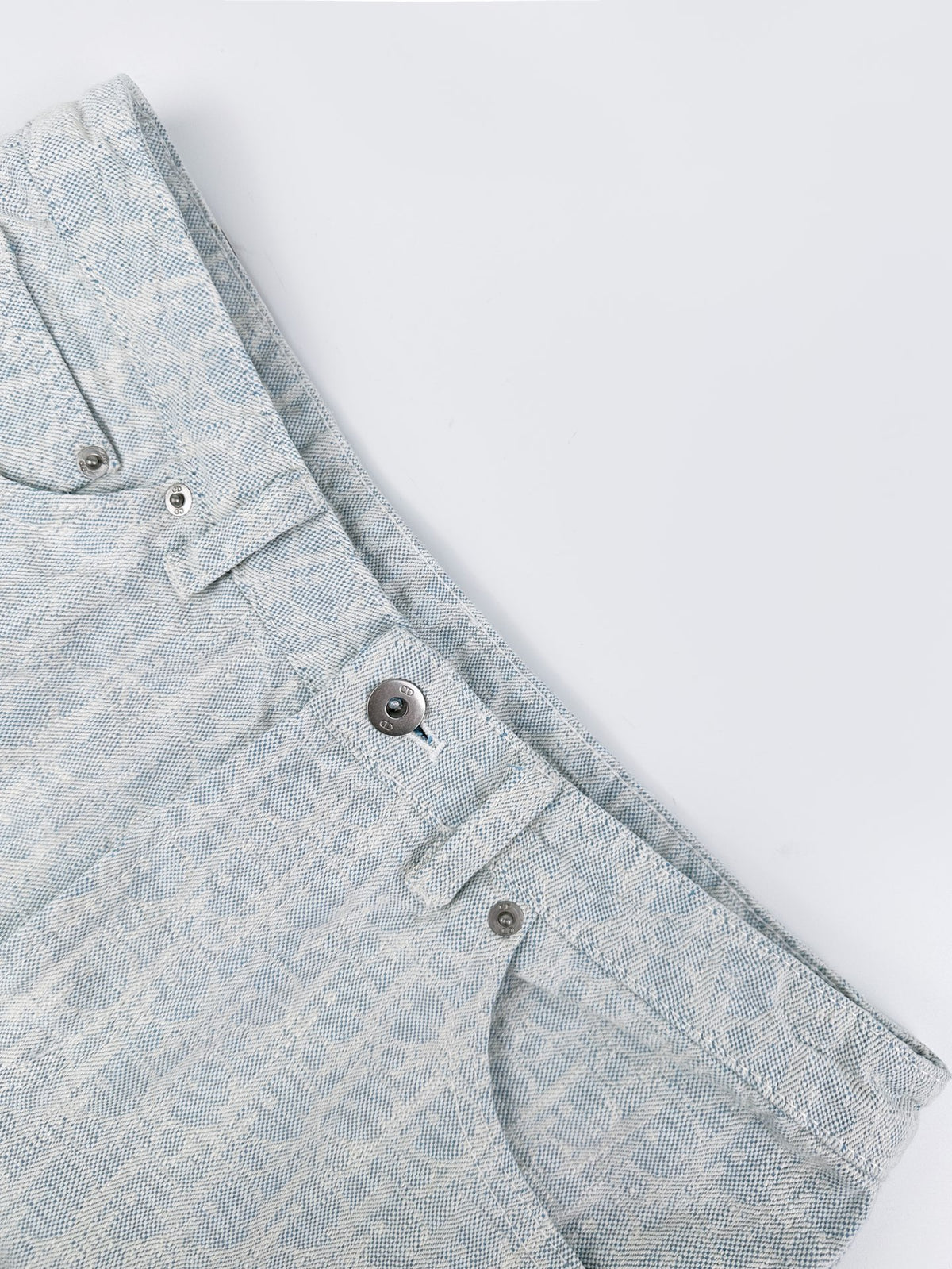 2026 Women's CD Full-Print Lettered Denim Pants (DD174)