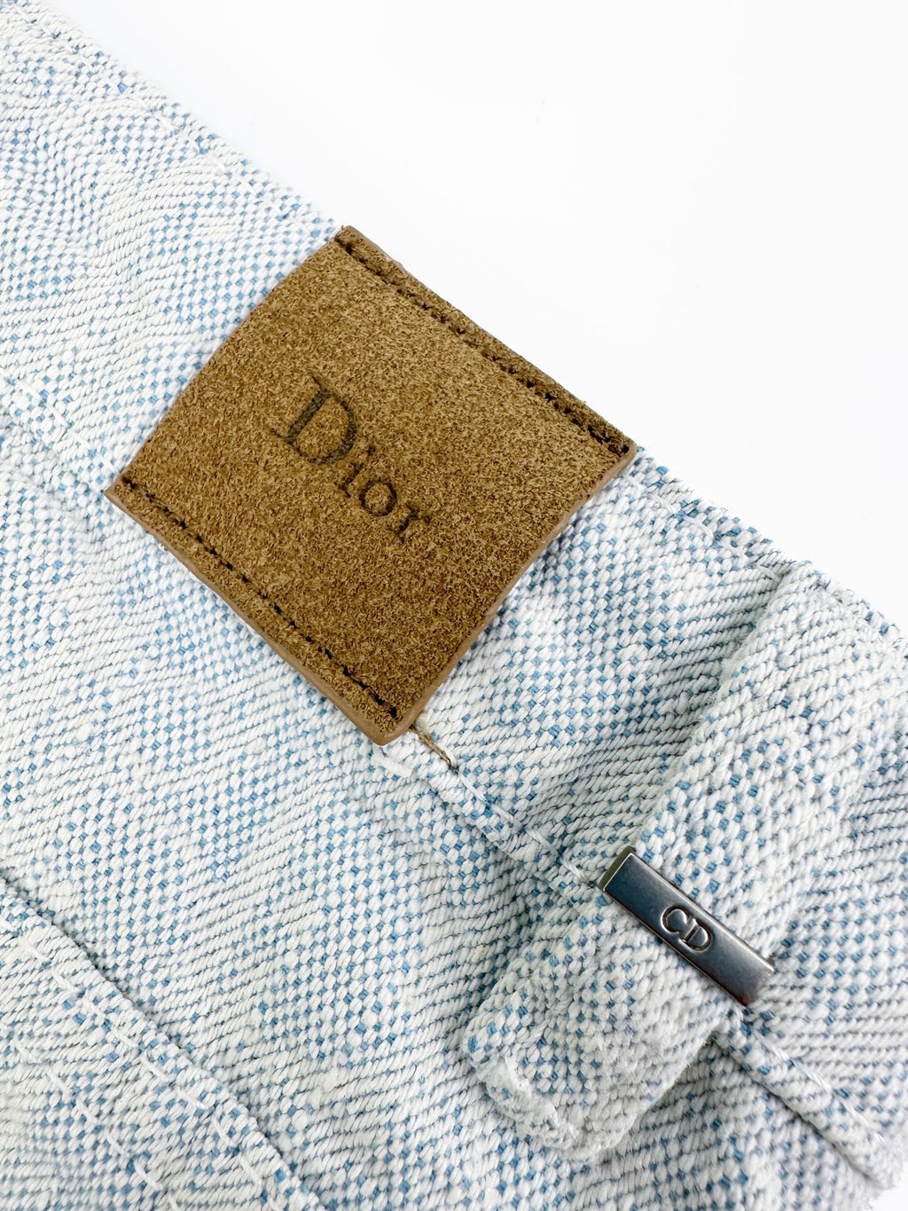 2026 Women's CD Full-Print Lettered Denim Pants (DD174)