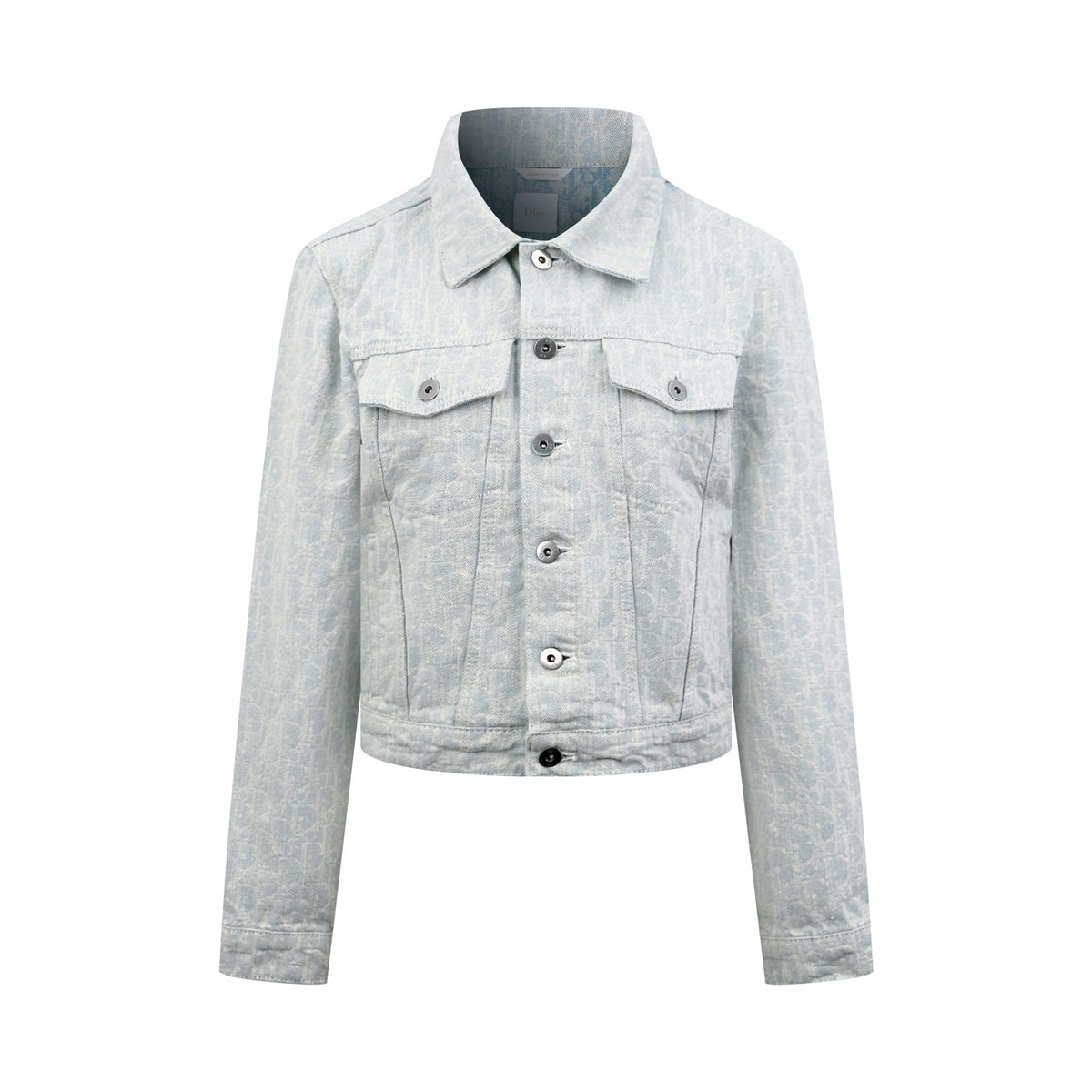 2026 Women's CD Full-Print Lettered Denim Jacket (DD167)