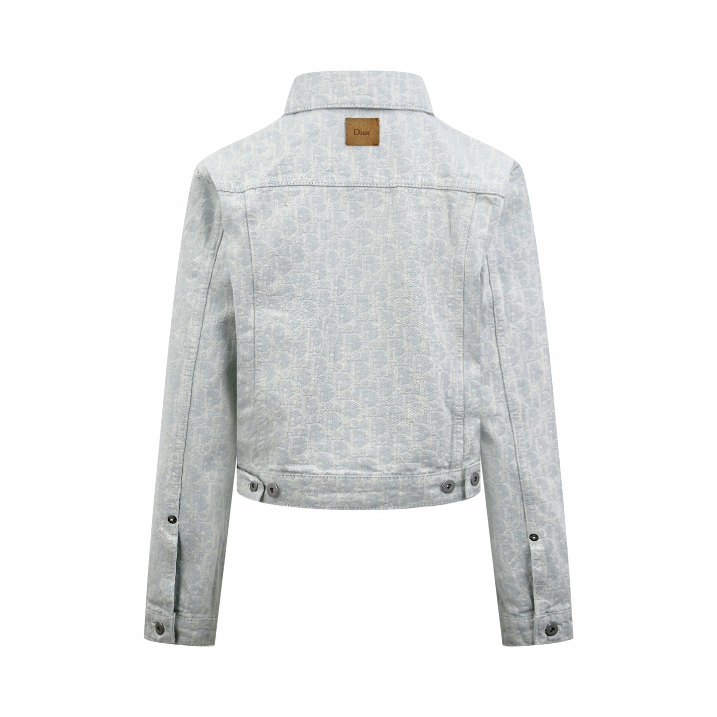 2026 Women's CD Full-Print Lettered Denim Jacket (DD167)
