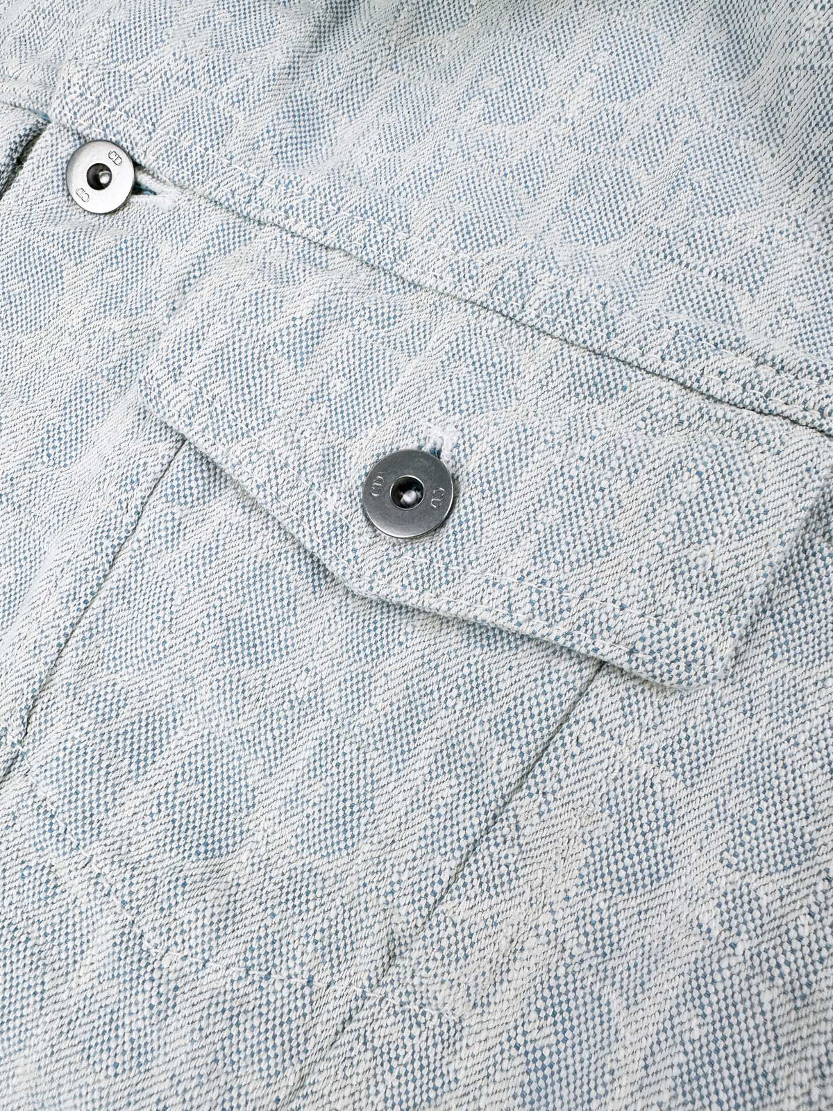 2026 Women's CD Full-Print Lettered Denim Jacket (DD167)