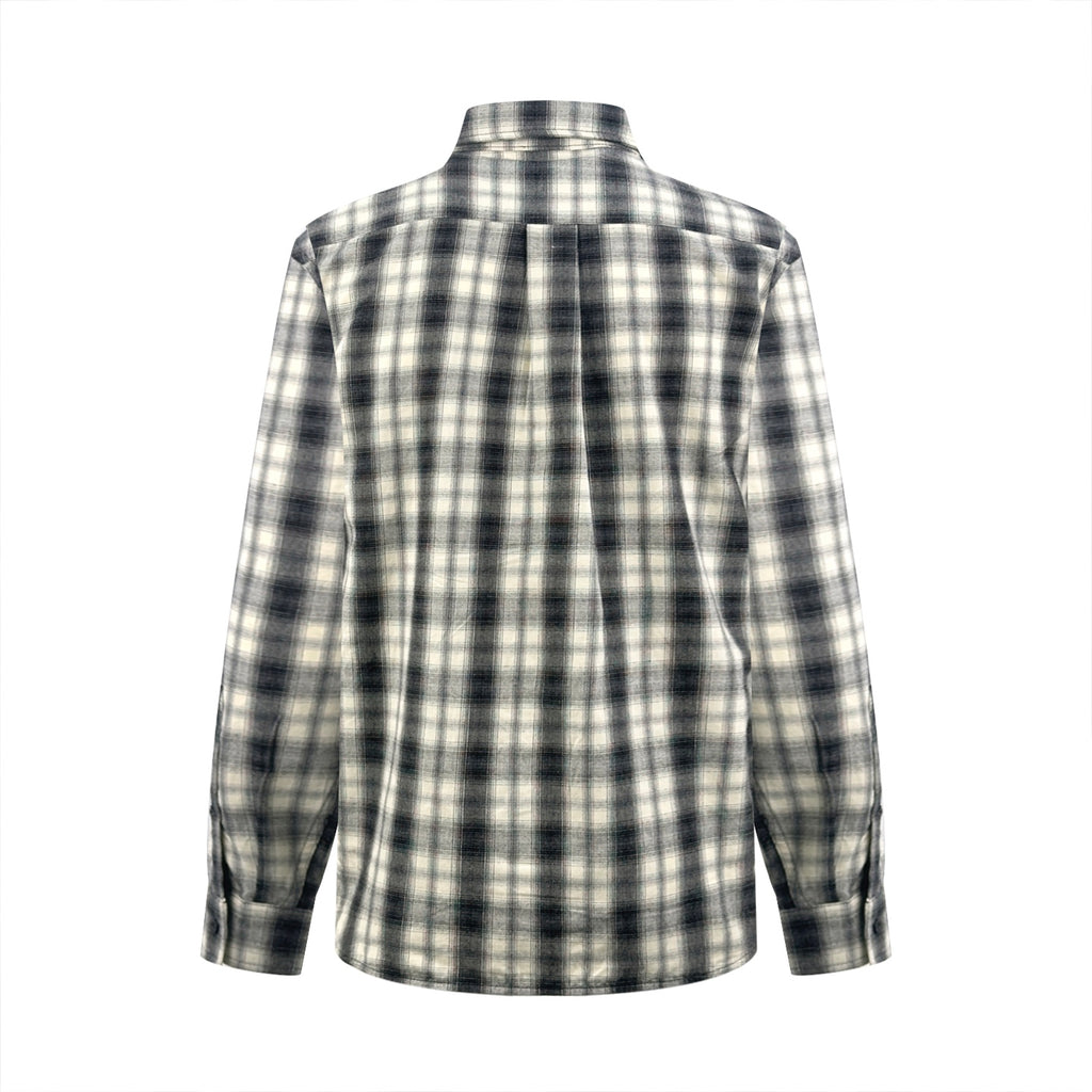 2026 new model Balen logo check shirt (AA685-B30)