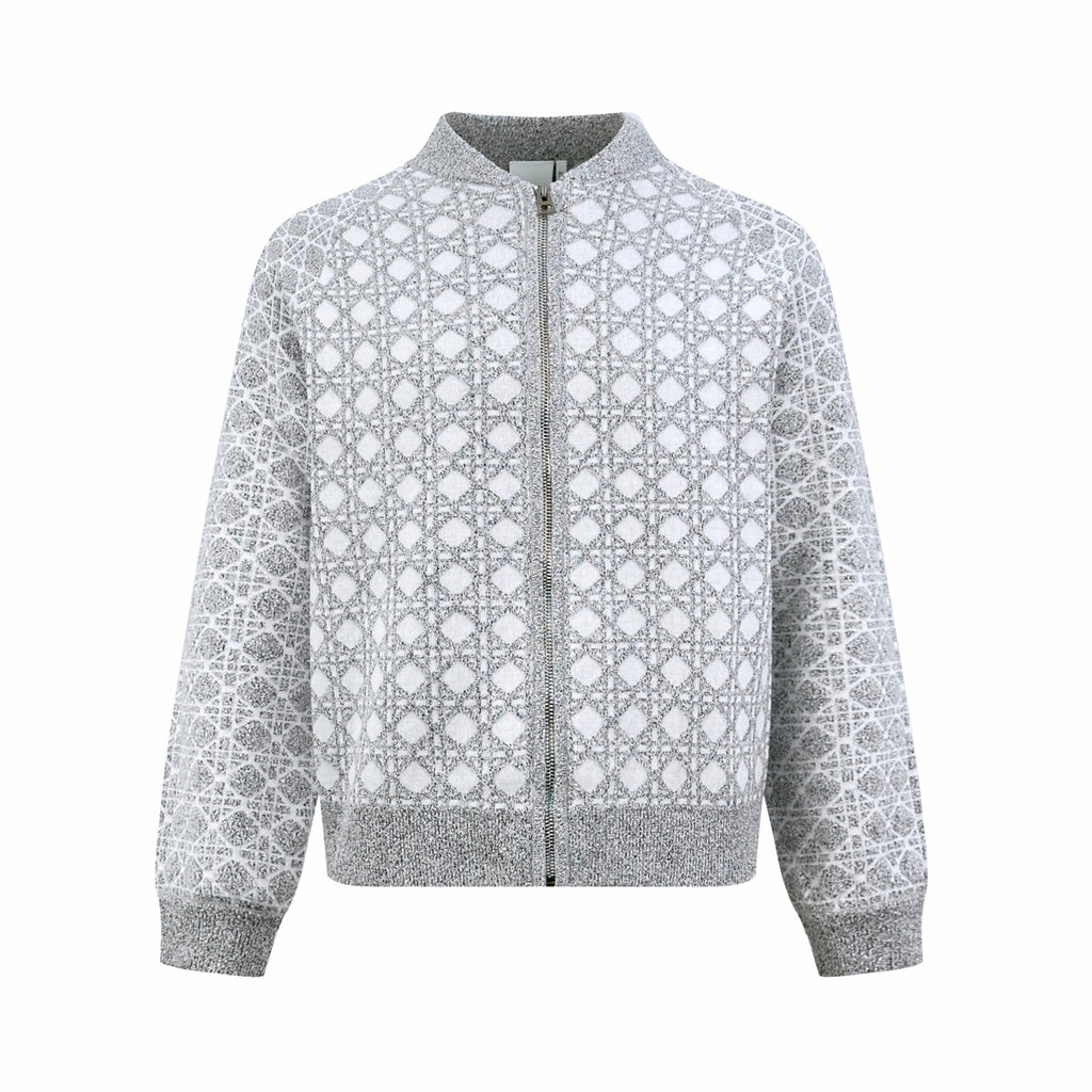 2026 Women's CD Plaid Sweater Coat (DD191)