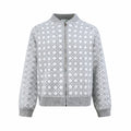 2026 Women's CD Plaid Sweater Coat (DD191)