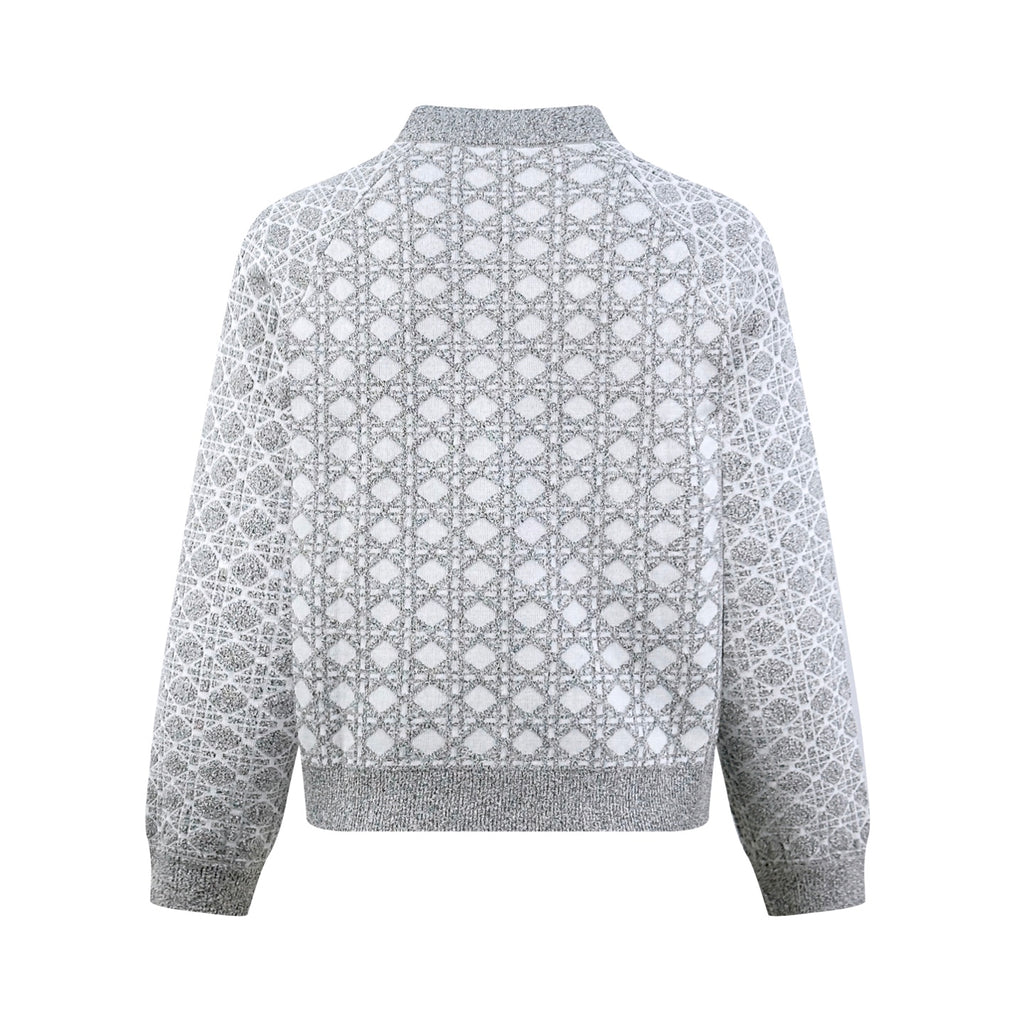2026 new style CD checkered sweater coat (AA1017-B85)