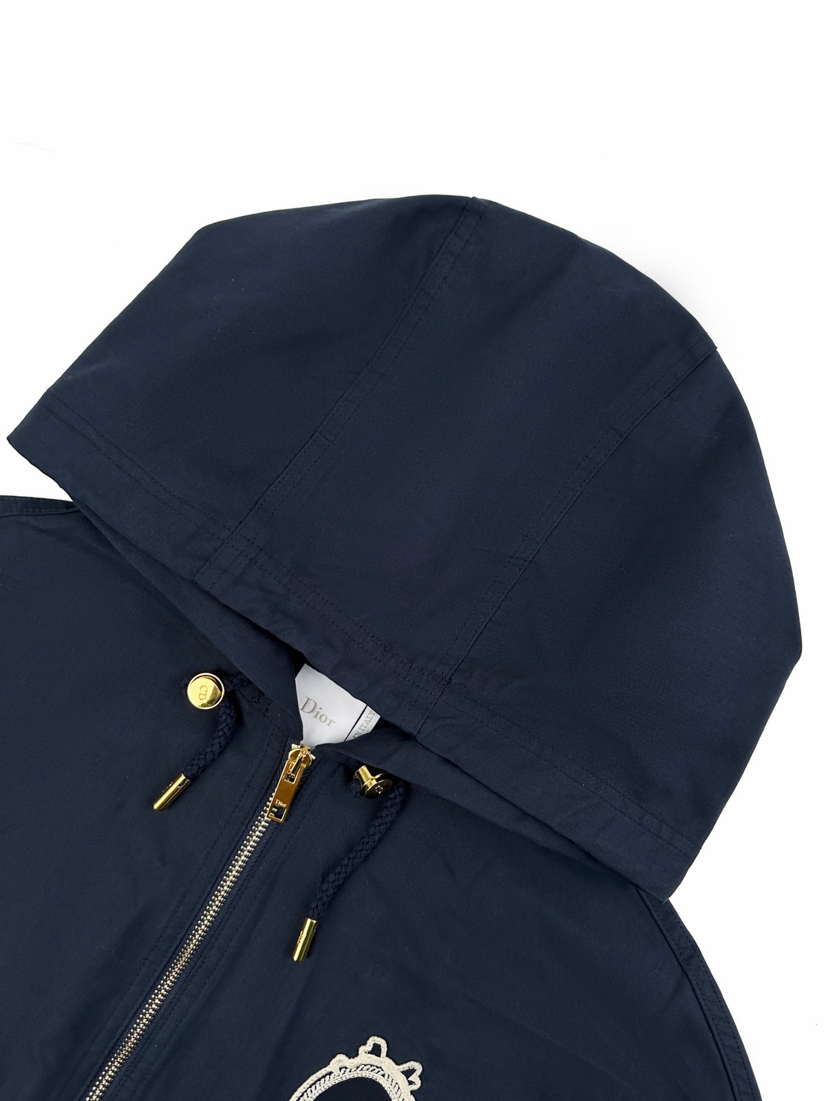 2026 Women's CD Embroidered Hooded Jacket (DD173)