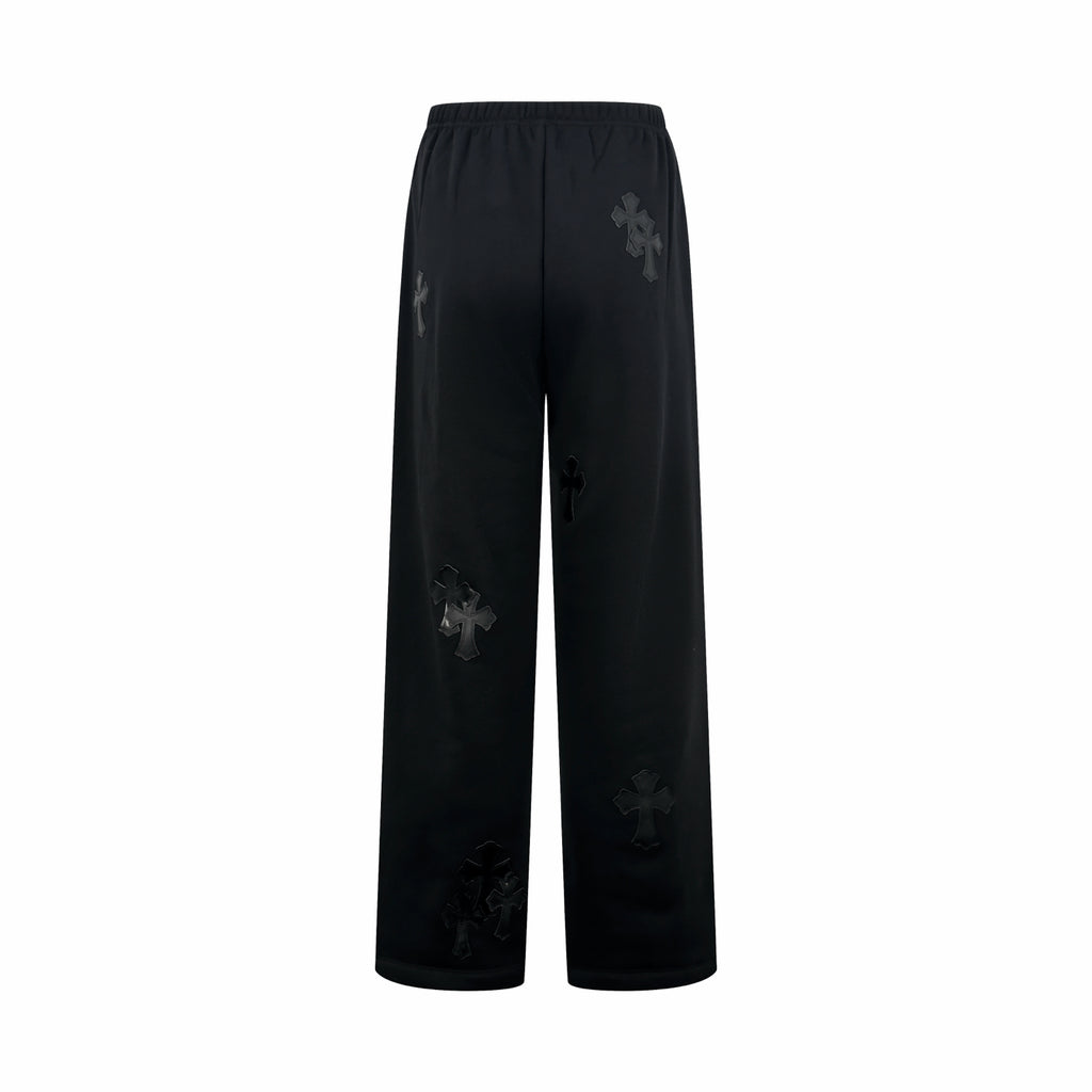 2026 Women's CH Cross Leather Patch Pants (FF810)