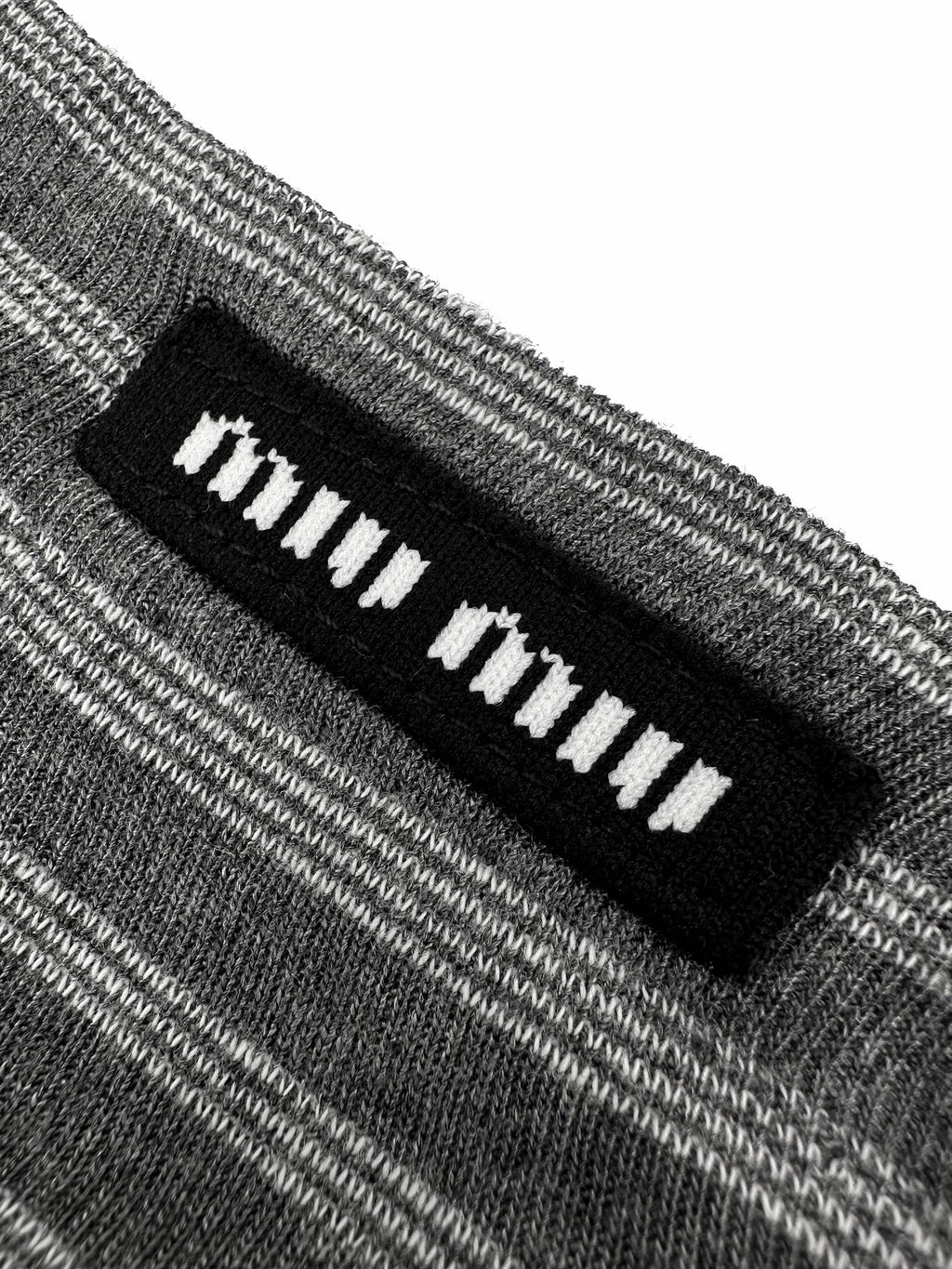 2026 Women's MM Logo Striped Boat-neck Long-Sleeved Shirt (FF827)