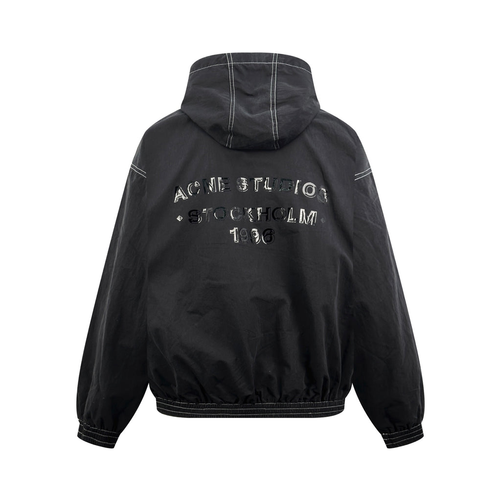 2026 new model Acn logo-printed hooded coat (BB4017-B90)
