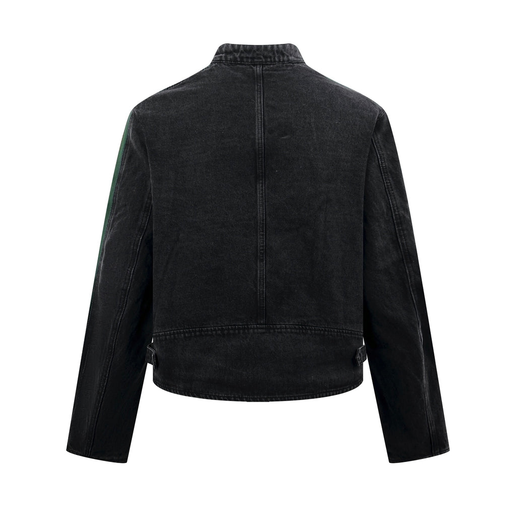 2026 New Model GU Belted Denim Jacket (BB4012-C50)