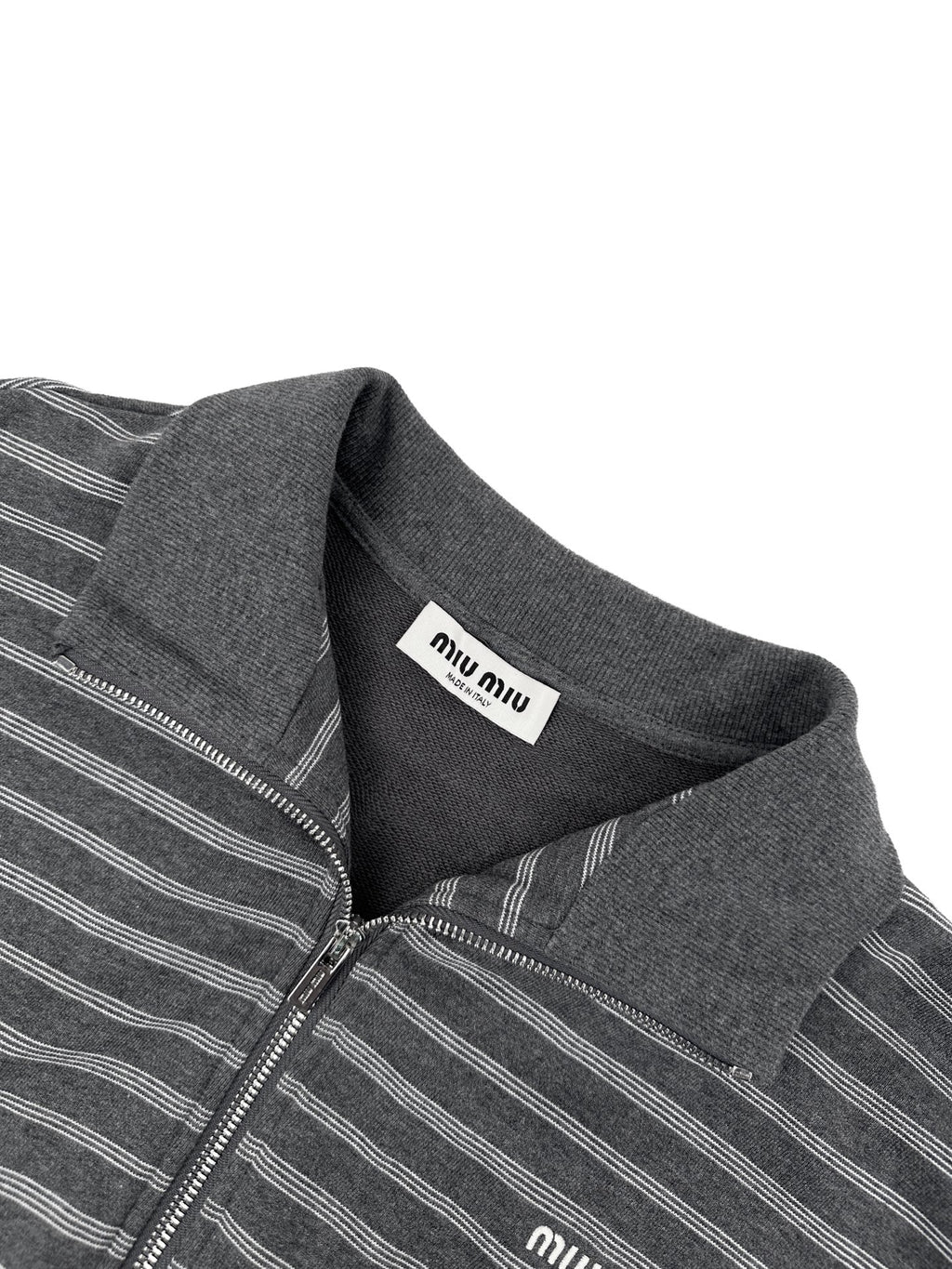 2026 New MM Logo Striped Zip-Up Jacket (CC7019-C15)