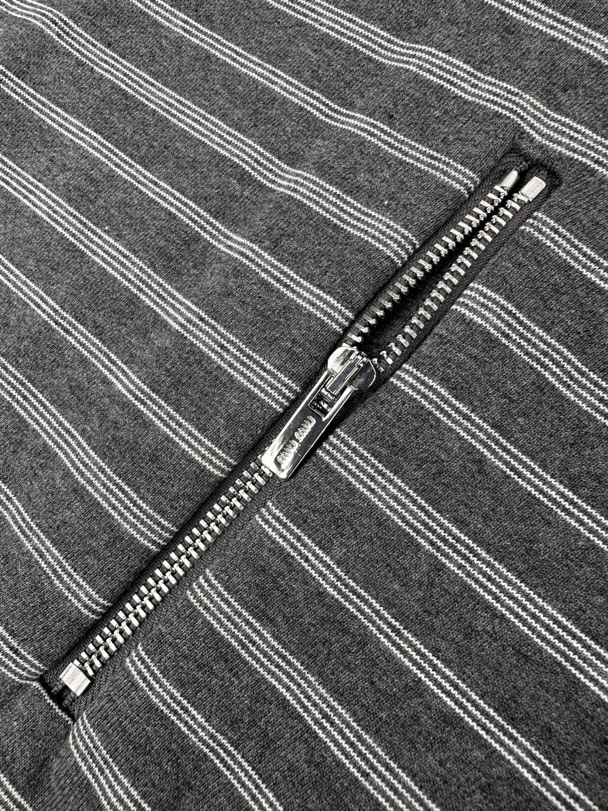 2026 New MM Logo Striped Zip-Up Jacket (CC7019-C15)