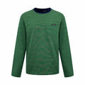 2026 Women's MM Logo Striped Long-Sleeved (FF816)