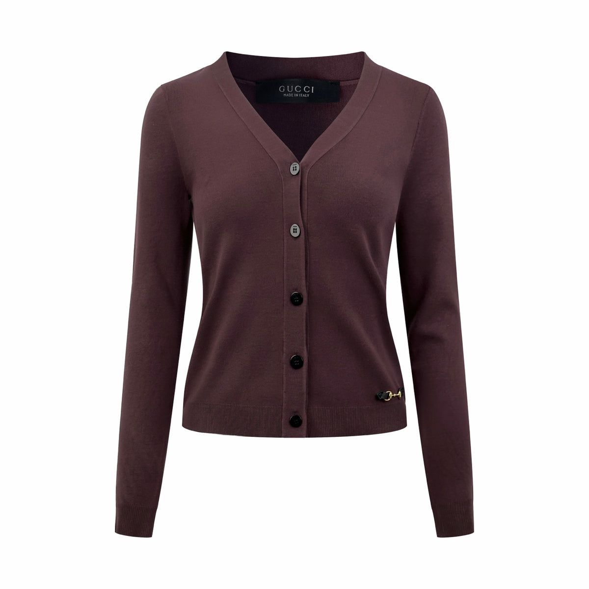 2026 Women's GU Horse Clip Collar Sweater Blazer (DD192)