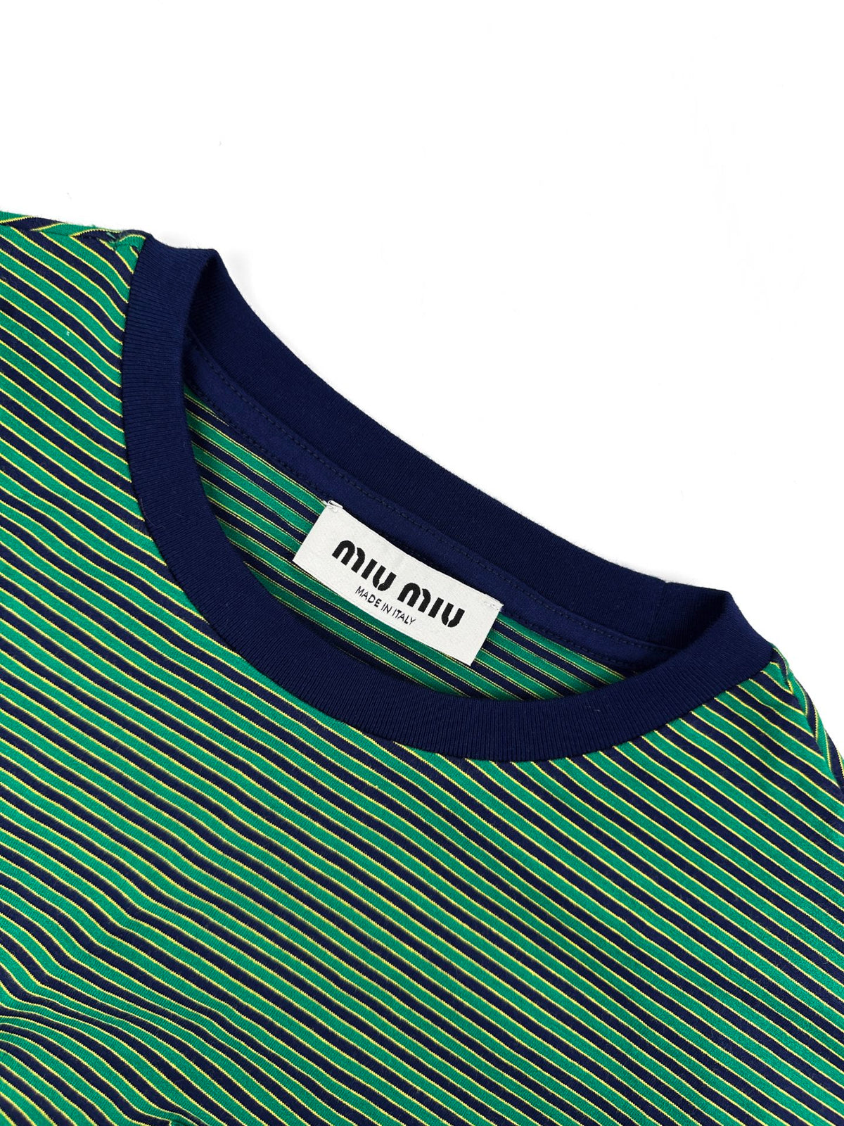 2026 New Model MM Logo Striped Long-Sleeved Shirt (CC7016-A70)