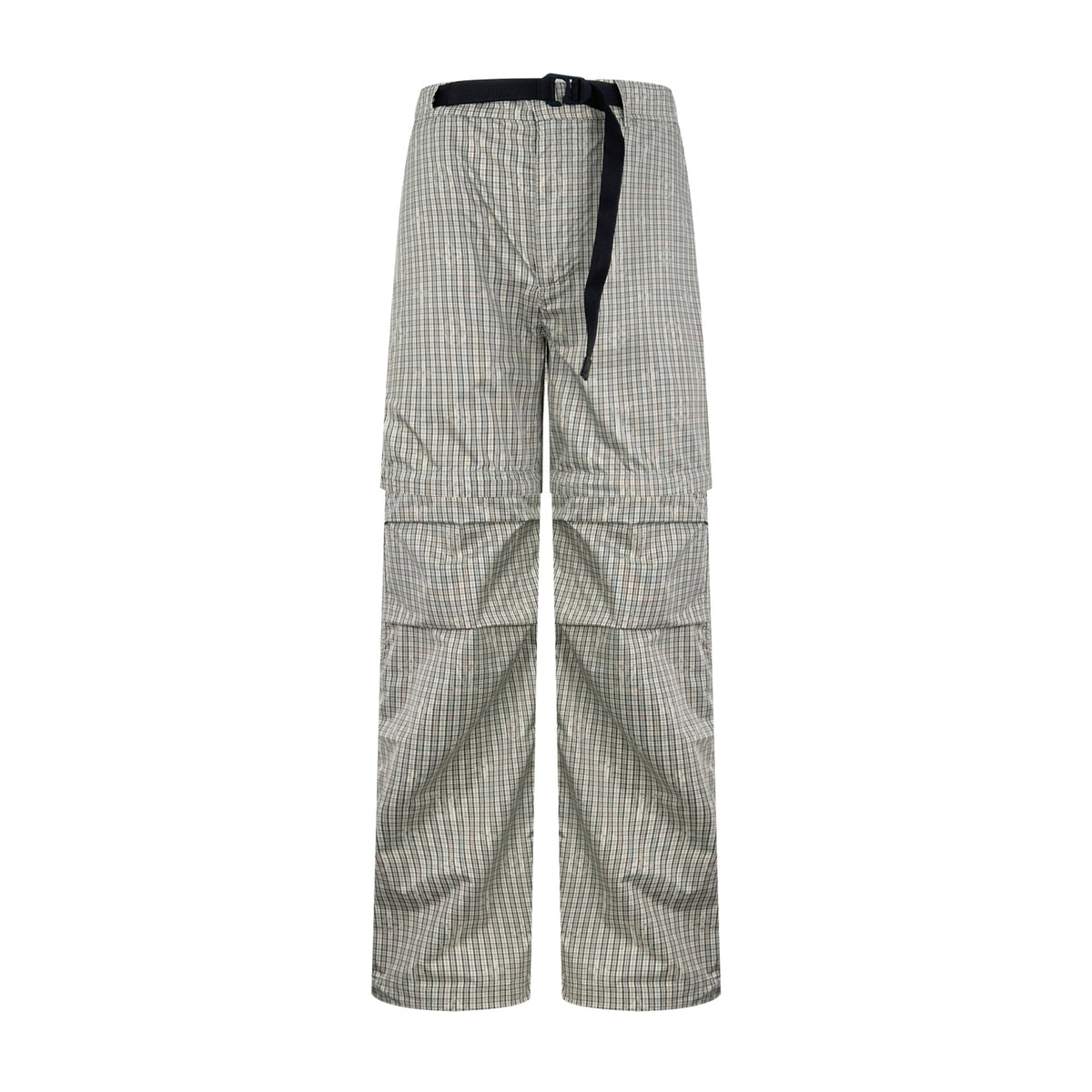 2026 new model LY logo check-pattern lined zipper pants (AA659-B85)