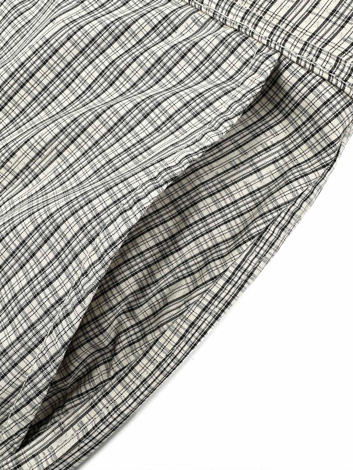 2026 new model LY logo check-pattern lined zipper pants (AA659-B85)