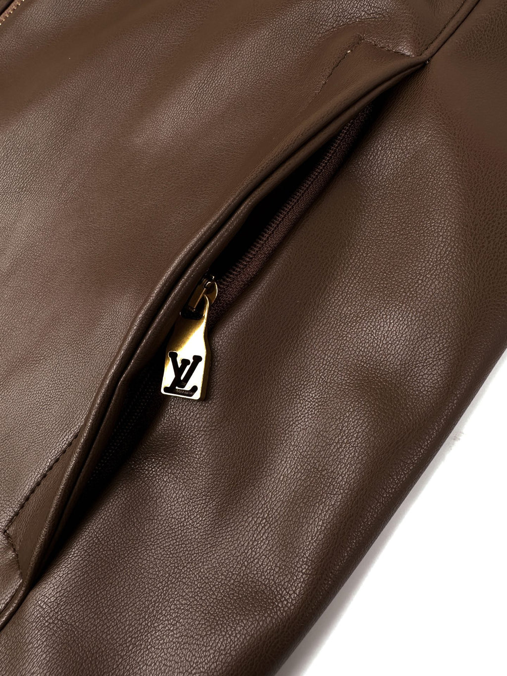 2026 New Model LY Check Double-sided Leather Jacket (AA630-C05)