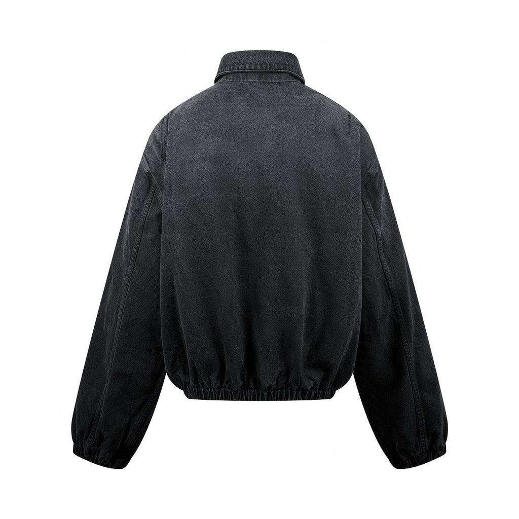 2026 New Model Triangle Brand Denim Cotton Jacket (55065-C90)