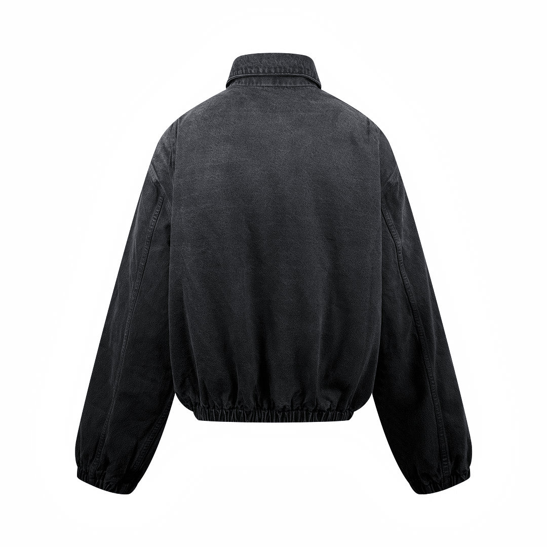 2026 New Model Triangle Brand Denim Cotton Jacket (55065-C90)