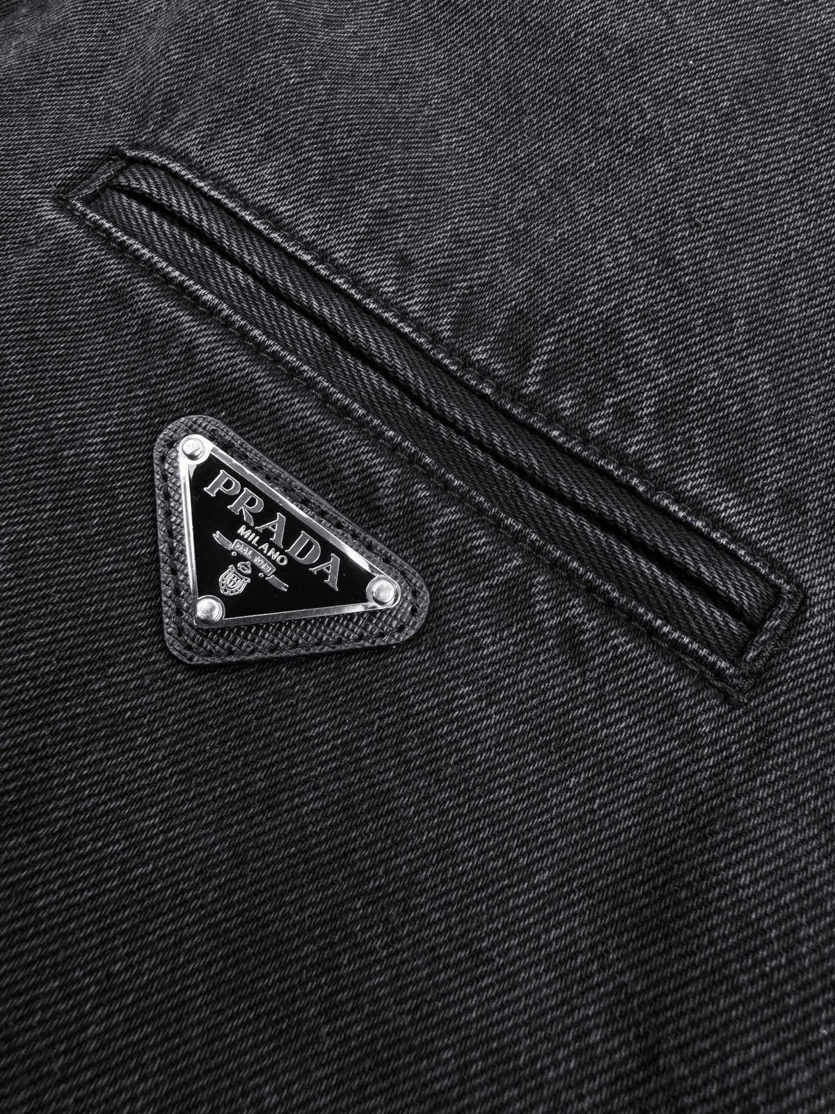 2026 New Model Triangle Brand Denim Cotton Jacket (55065-C90)