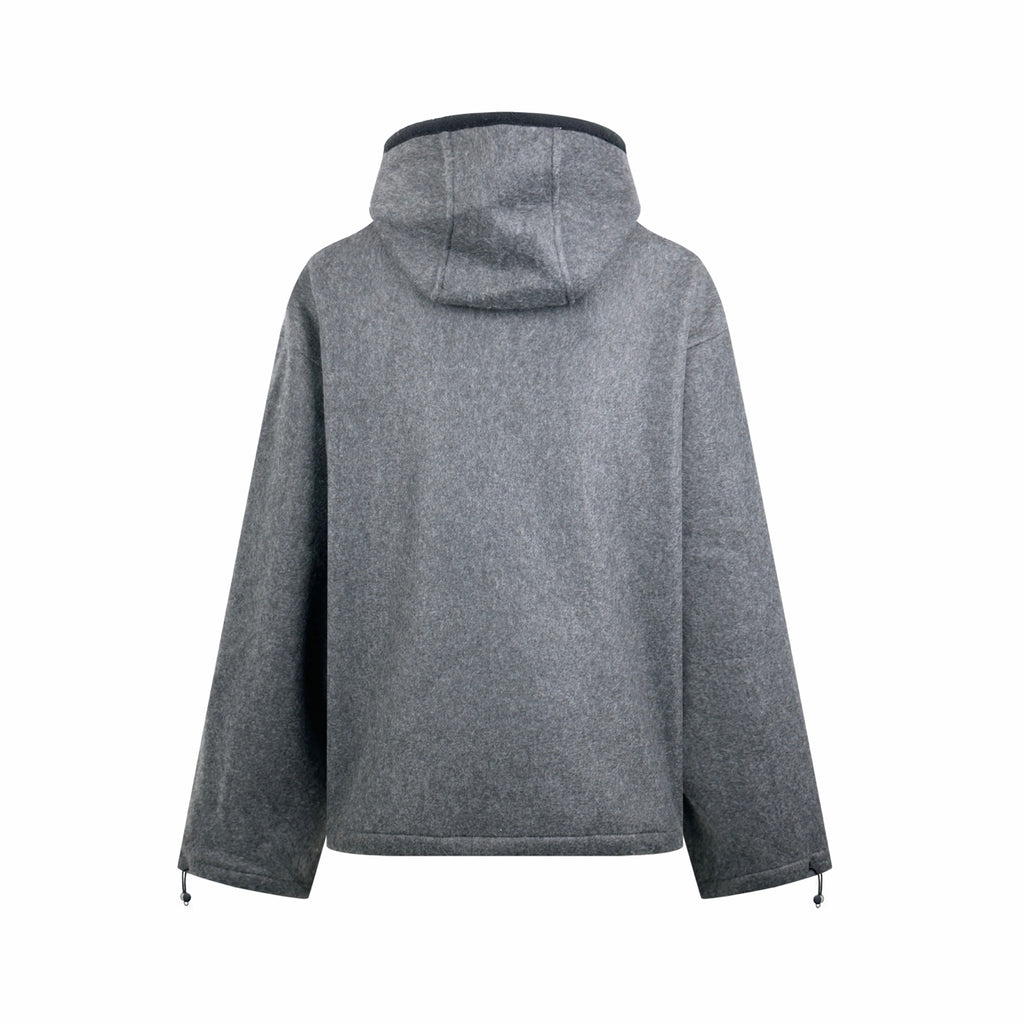 2026 Women's MM Embroidered Logo Hooded Coat (FF821)