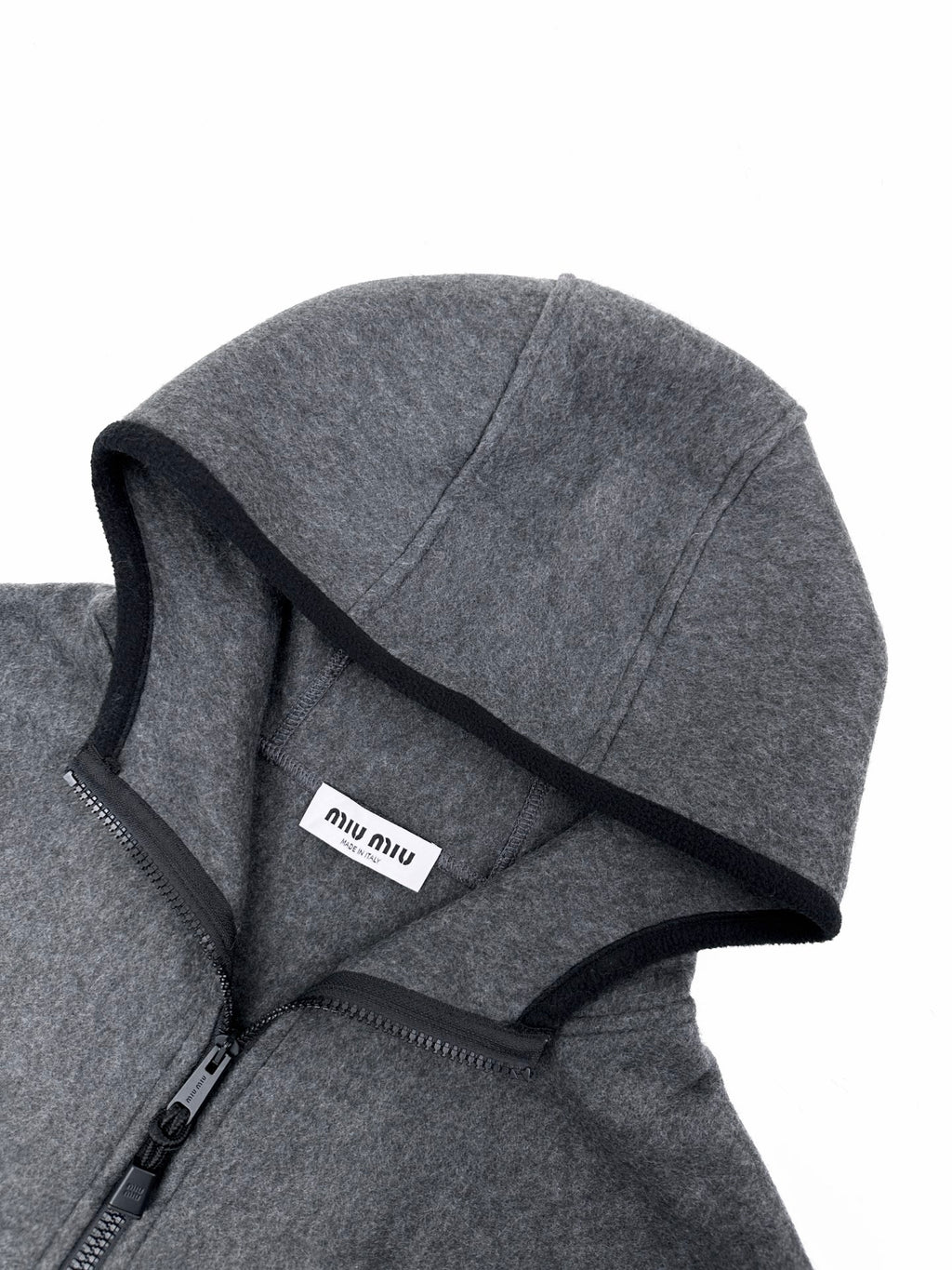 2026 Women's MM Embroidered Logo Hooded Coat (FF821)