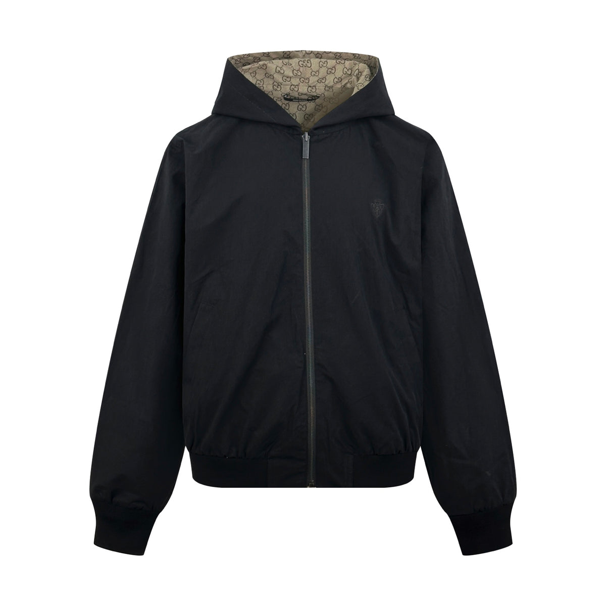 2026 New Model GU Embroidered and Printed Double-Sided Zipper Coat (AA692-B95)