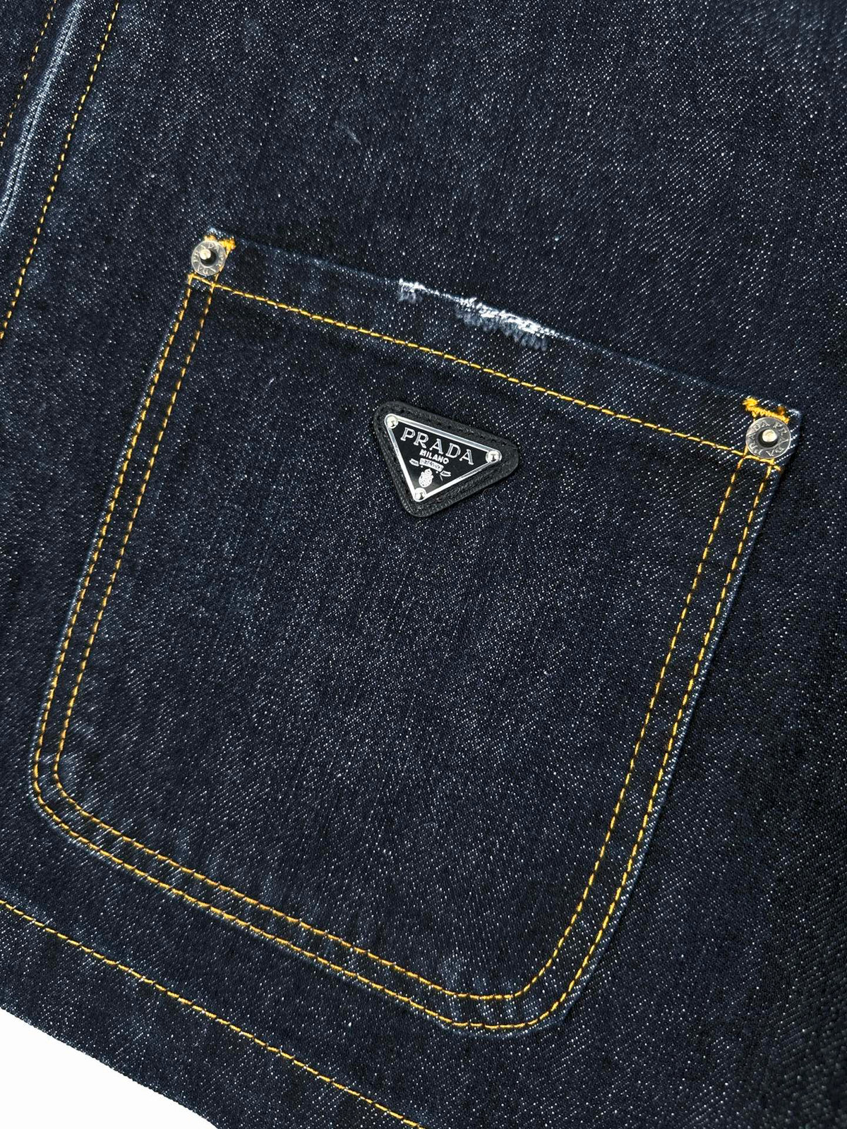 2026 Women's Triangle Brand Denim Washed Jacket (DD199)