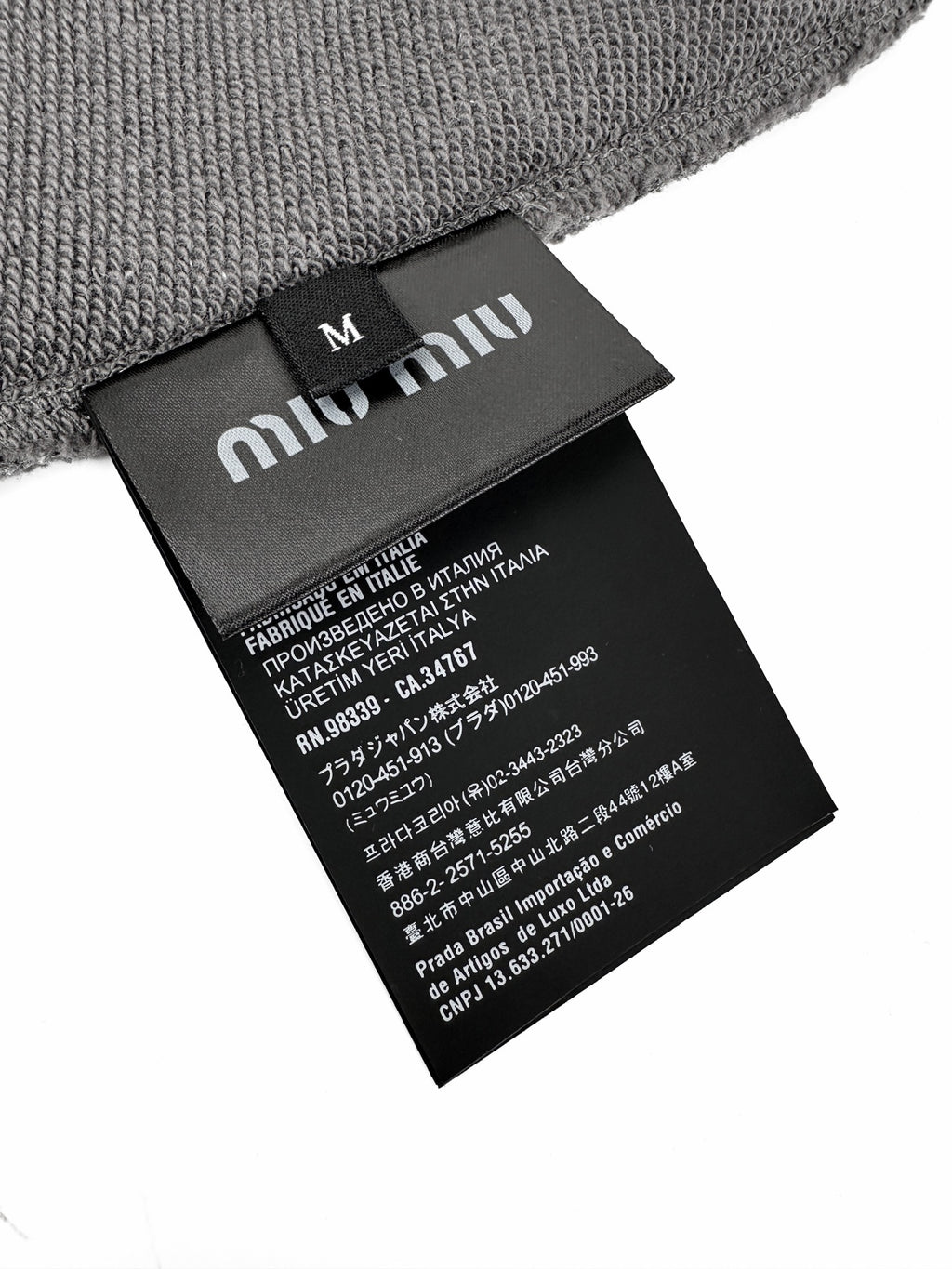 2026 Women's MM Logo Striped Zip-Up Coat (FF820)
