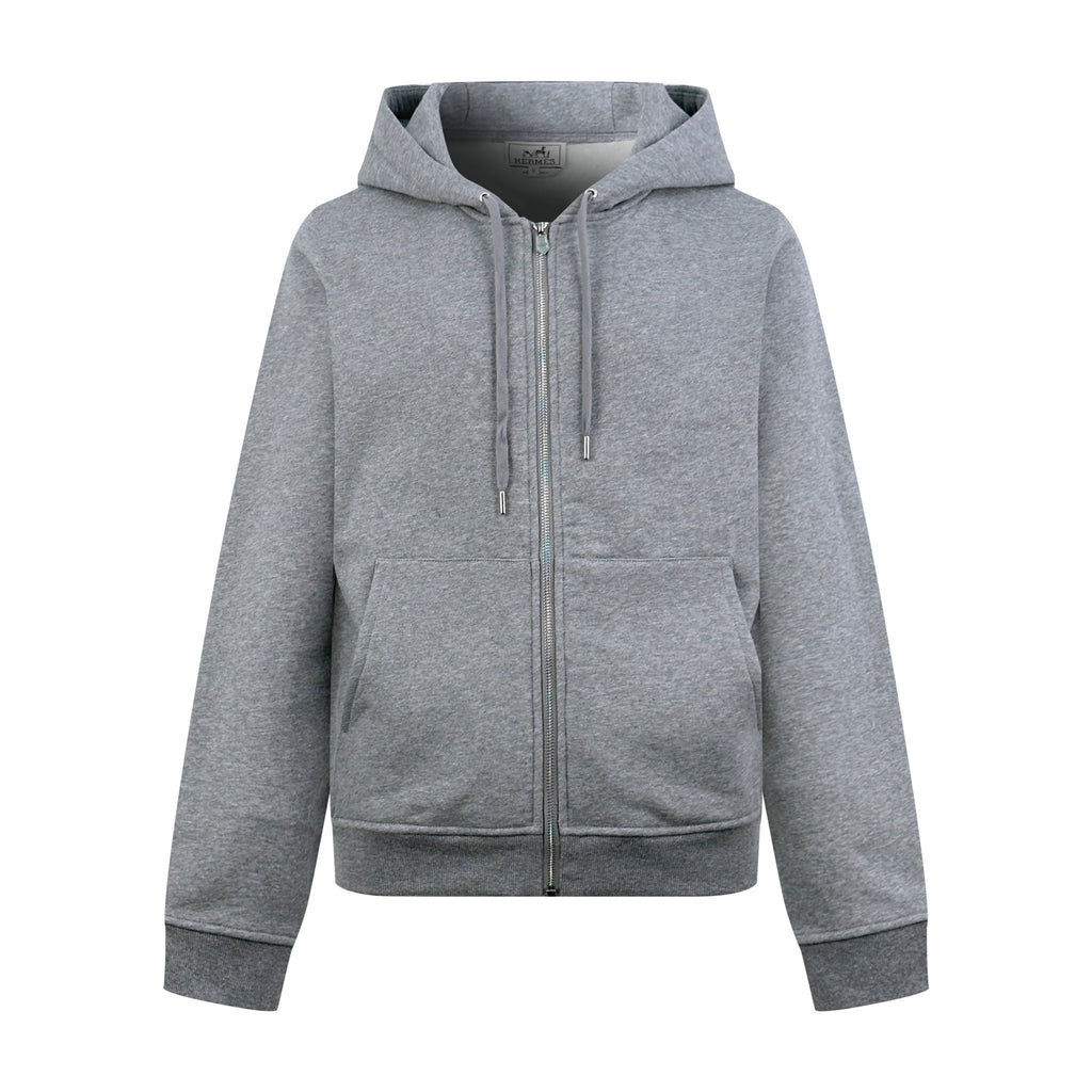 2026 New Model H Printed Fabric Lined Zipper Coat (AA683-B75)