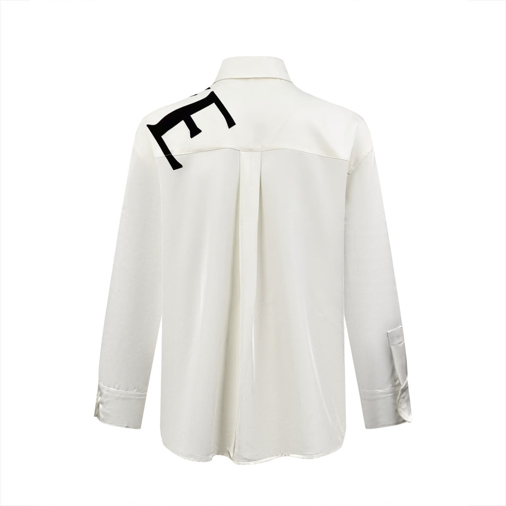 2026 New Style Way Printed Silk Shirt (25239-B50)
