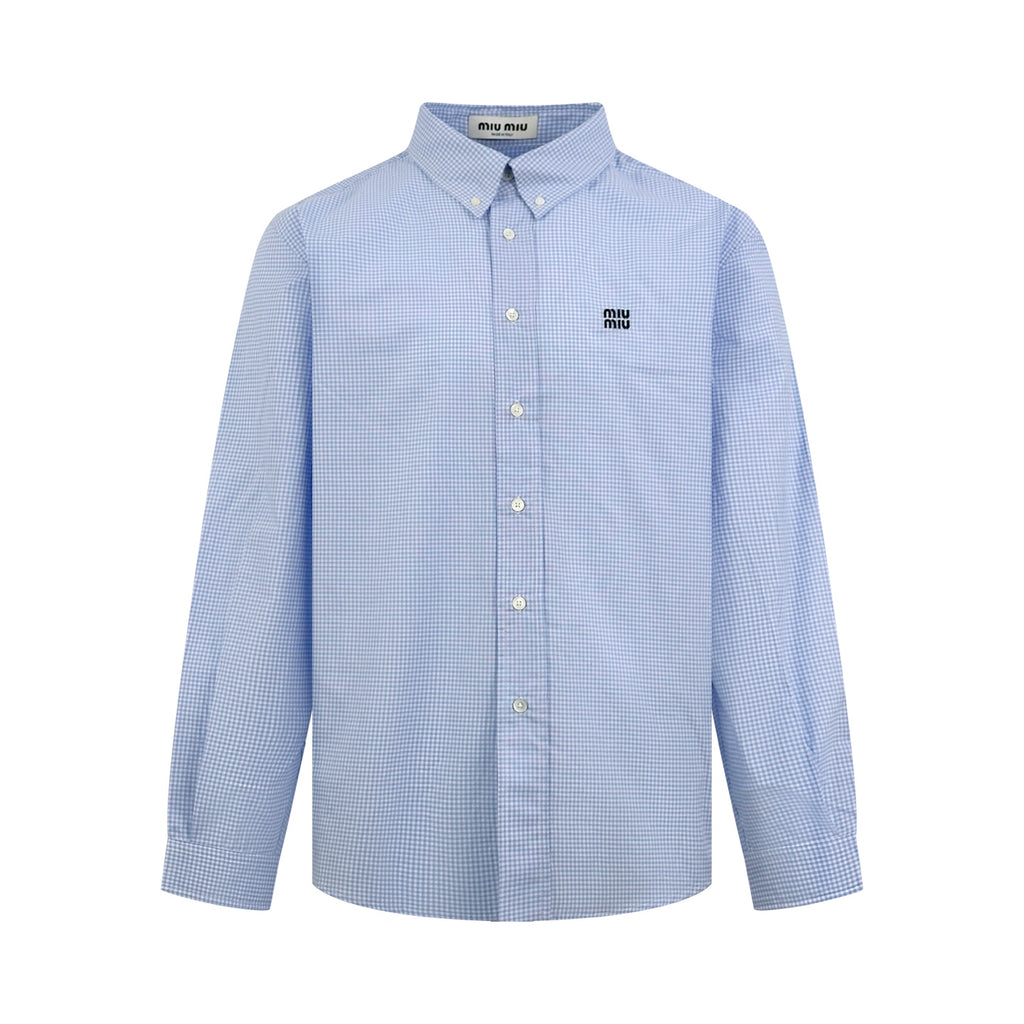 2026 new model MM logo checked shirt (CC7022-B40)