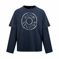 2026 Women's Acn Vintage Logo Fake Two-Piece Long-Sleeved (FF836)