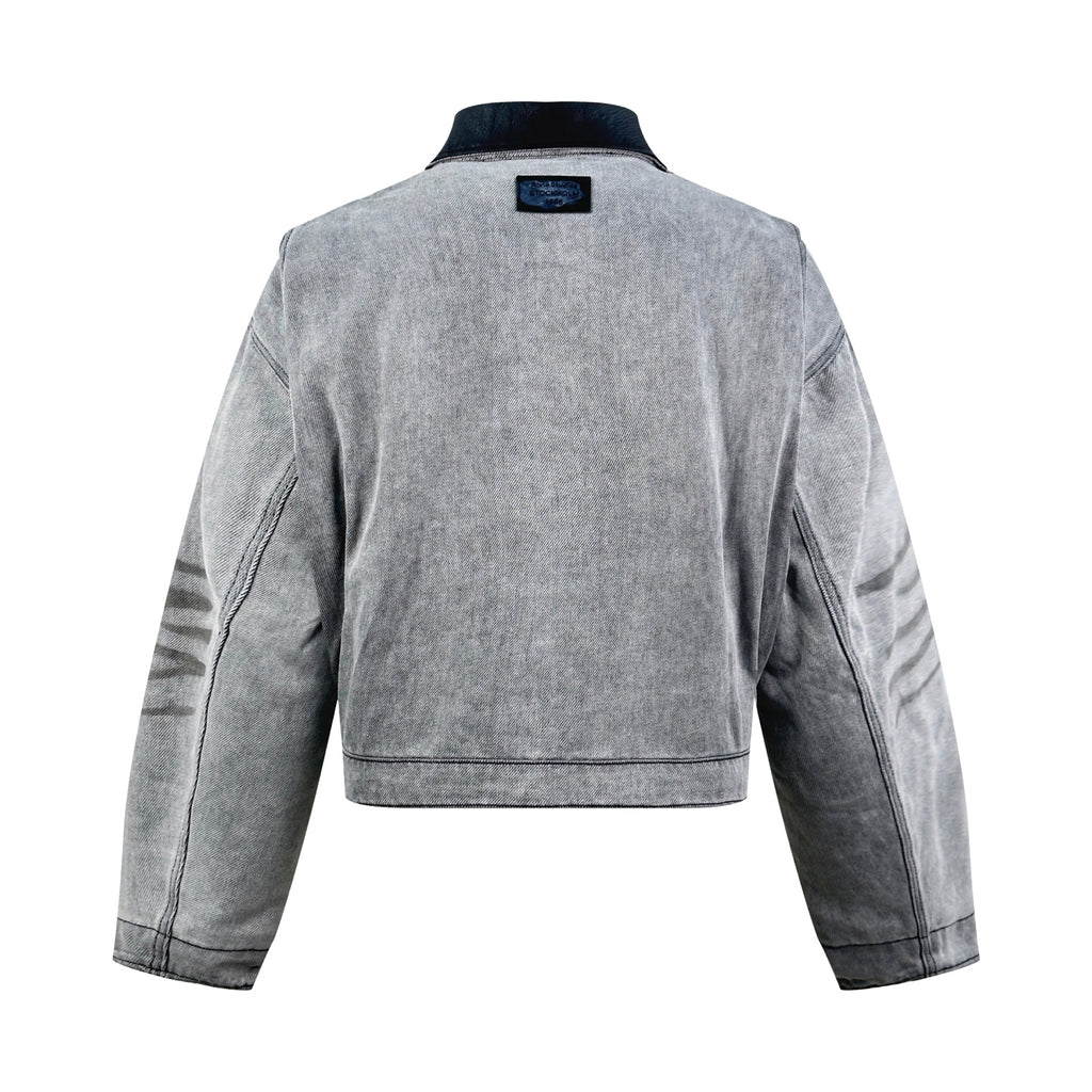 2026 new model Acn vintage leather cotton jacket and jeans (BB874-D50)