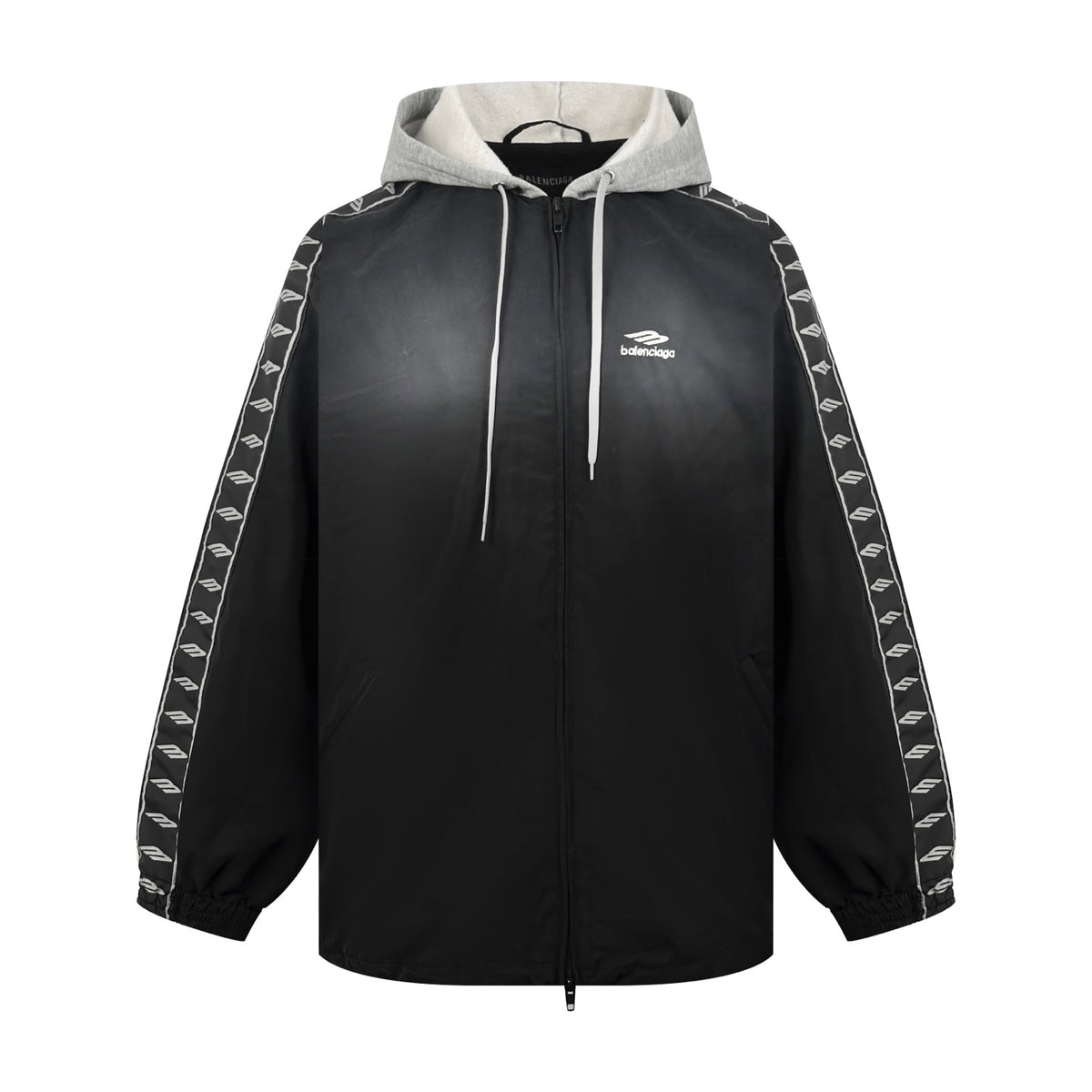 2026 New Model Balen Embroidered Ribbon Hooded Jacket (BB4020-C05)