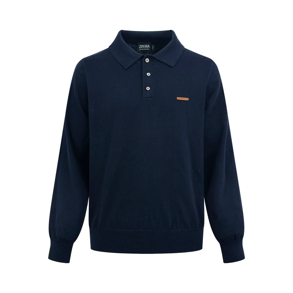 2026 New Model ZE Logo Polo Sweater (AA1031-B10)