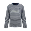 2026 New Model MM Logo Striped Long-Sleeved Shirt (CC7044-A70)