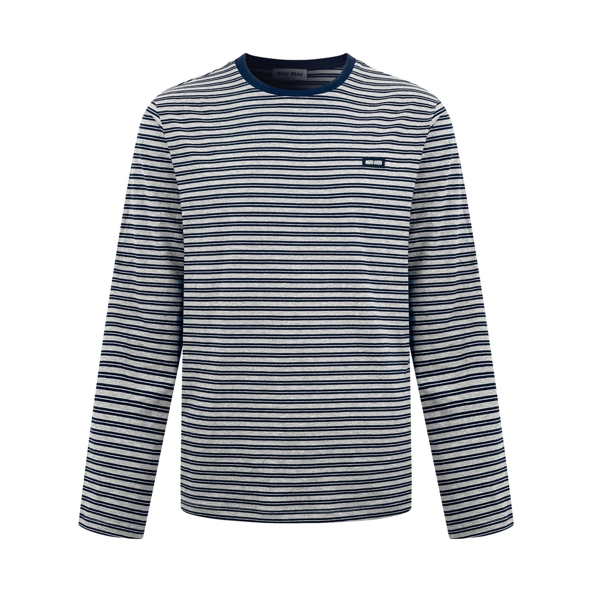 2026 New Model MM Logo Striped Long-Sleeved Shirt (CC7044-A70)